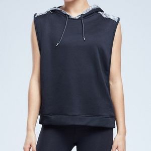 Zobha Jett Wide Sleeveless Hoodie size Small